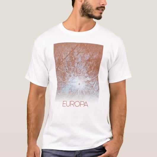 宇宙，宇宙，システ太陽のム，ムーンヨーロッパ Tシャツ (正面)