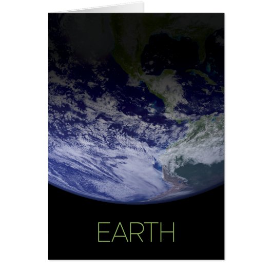 宇宙、宇宙、システ太陽のム、惑星地球 (正面)