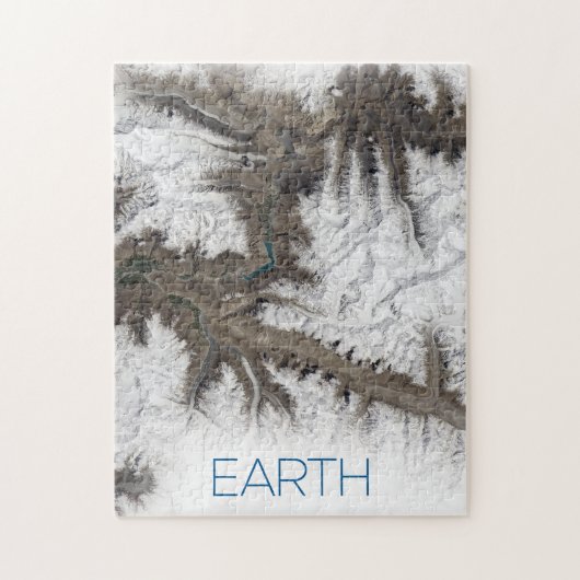 宇宙、宇宙、システ太陽のム、惑星地球 ジグソーパズル (縦)