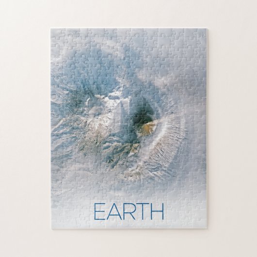 宇宙、宇宙、システ太陽のム、惑星地球 ジグソーパズル (縦)