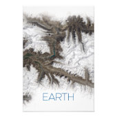 宇宙、宇宙、システ太陽のム、惑星地球 フォトプリント            (正面)