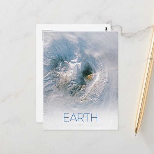 宇宙、宇宙、システ太陽のム、惑星地球 ポストカード (正面/裏面インサイチュ)