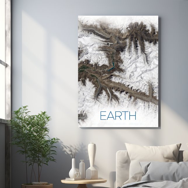 宇宙、宇宙、システ太陽のム、惑星地球 メタルプリント (クリエイターアップロード済み)