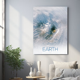 宇宙、宇宙、システ太陽のム、惑星地球 メタルプリント