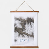 宇宙、宇宙、システ太陽のム、惑星地球 吊り下げ型タペストリー (正面)