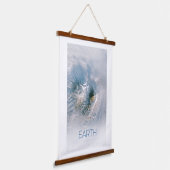 宇宙、宇宙、システ太陽のム、惑星地球 吊り下げ型タペストリー (傾斜あり)