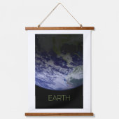 宇宙、宇宙、システ太陽のム、惑星地球 吊り下げ型タペストリー (正面)