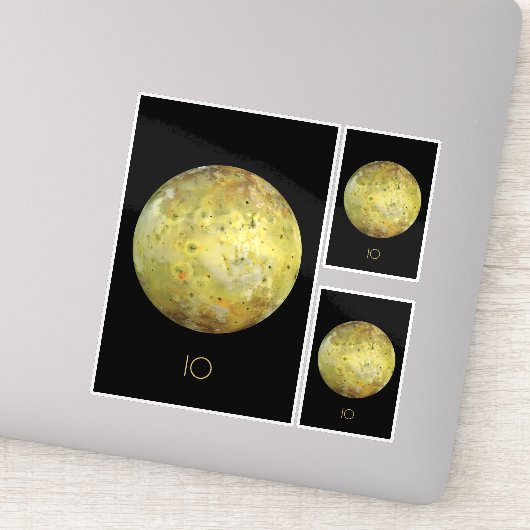 宇宙、宇宙、システ太陽のム、Moon IO シール (詳細)