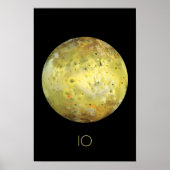 宇宙、宇宙、システ太陽のム、Moon IO ポスター (正面)