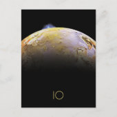 宇宙、宇宙、システ太陽のム、Moon IO ポストカード (正面)