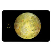 宇宙、宇宙、システ太陽のム、Moon IO マグネット (横)