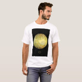宇宙、宇宙、システ太陽のム、Moon IO Tシャツ (正面フル)