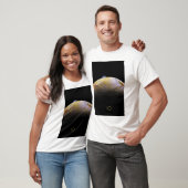 宇宙、宇宙、システ太陽のム、Moon IO Tシャツ (ユニセックス)