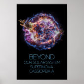 宇宙、宇宙、超新星カシオペアA ポスター (正面)