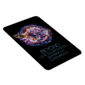 宇宙、宇宙、超新星カシオペアA マグネット (右側)