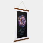 宇宙、宇宙、超新星カシオペアA 吊り下げ型タペストリー (傾斜あり)