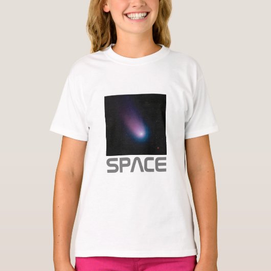 宇宙（彗星） Tシャツ (正面)