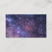 宇宙 |恒星（望遠鏡II） 名刺 (裏面)