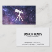 宇宙 | 恒星（望遠鏡III） 名刺 (正面/裏面)
