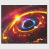 宇宙 – 惑星 – 星 – 天の川銀河系 ラッピングペーパー (フラット)