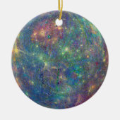 宇宙/惑星/銀河系 セラミックオーナメント (正面)