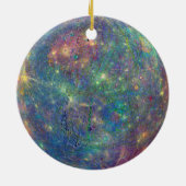 宇宙/惑星/銀河系 セラミックオーナメント (裏面)