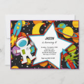 宇宙 招待状 (正面)