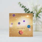 宇宙 招待状 (スタンド正面)