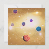 宇宙 招待状 (裏面)