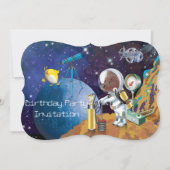 宇宙 招待状 (正面)