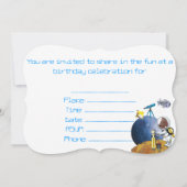 宇宙 招待状 (裏面)