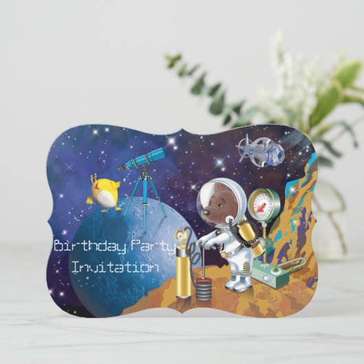 宇宙 招待状 (スタンド正面)