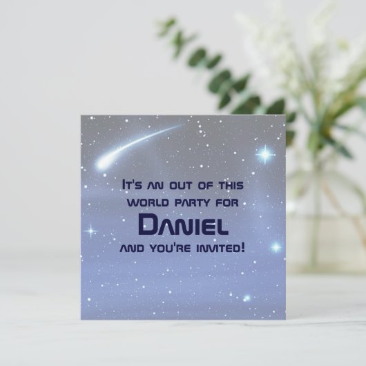 宇宙 招待状 (スタンド正面)