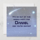宇宙 招待状 (正面)