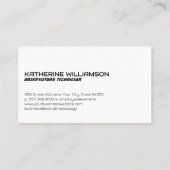 宇宙 | 星の距離 名刺 (裏面)