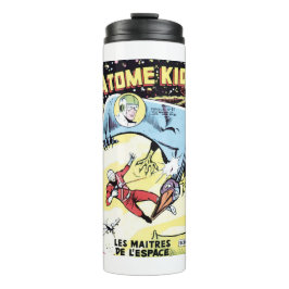 宇宙 – 星 – サイエンスフィクション – 宇宙飛行士 – レトロフランス タンブラー