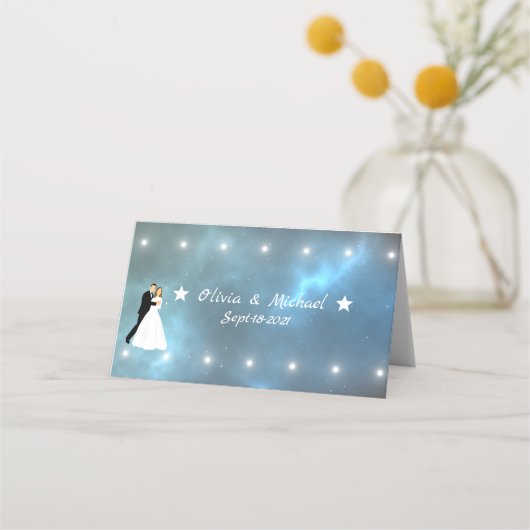 宇宙-星 プレイスカード (裏面)