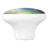 宇宙、星、銀河系および星雲 セラミックノブ (側面)