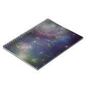宇宙、星、銀河系および星雲 ノートブック (左側)