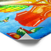 宇宙、時間と物質 ポスター (角)