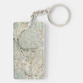 宇宙: 月MAP 1972年 キーホルダー (裏面)