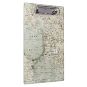 宇宙: 月MAP 1972年 クリップボード (右)