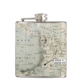 宇宙: 月MAP 1972年 フラスク (正面)