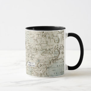 宇宙: 月MAP 1972年 マグカップ