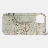 宇宙: 月MAP 1972年 Case-Mate iPhoneケース (裏面 (横))