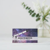 宇宙 | 科学望遠鏡 名刺 (スタンド正面)