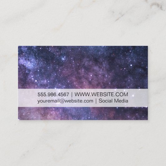 宇宙 | 科学望遠鏡 名刺 (裏面)