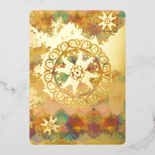 宇宙 箔シーズンカード (正面)