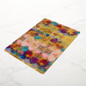 宇宙 箔シーズンカード (回転した状態)