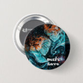 宇宙 缶バッジ (正面&裏面)